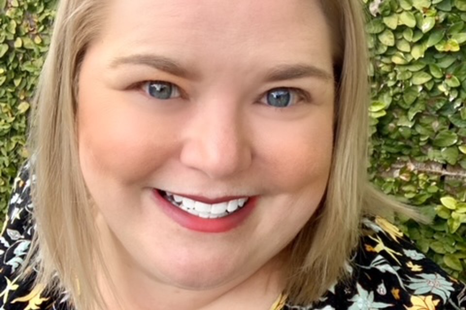 Close up portrait of Dr. Coleen Cicale.